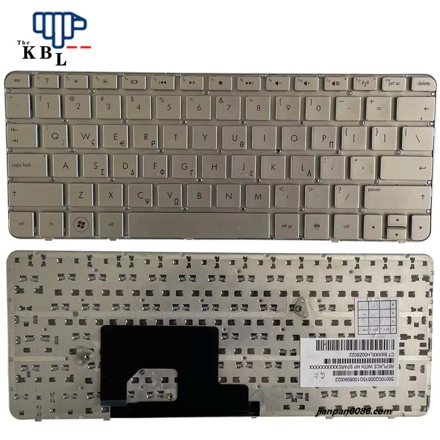 Picture of Original New Greece Language For HP MINI 210-2000 1103 110-3500 110-4100 Silver Laptop 55010G200515G10080900221PE336