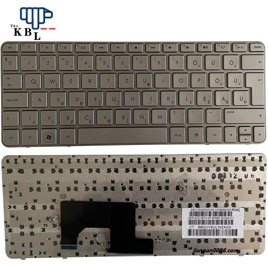 Picture of Original New Hungary Language For HP MINI 210-2000 1103 110-3500 110-4100 Silver Laptop 622344-211 1PE336