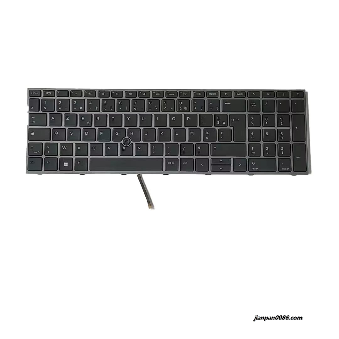 Picture of Oraginal New French Language For HP ZBOOK Fury 15 G7 Black Backlit Laptop Keyboard SG-A3200-2FA SN7195BL PK132UQ2A15 TDH9338 1PA540 19245