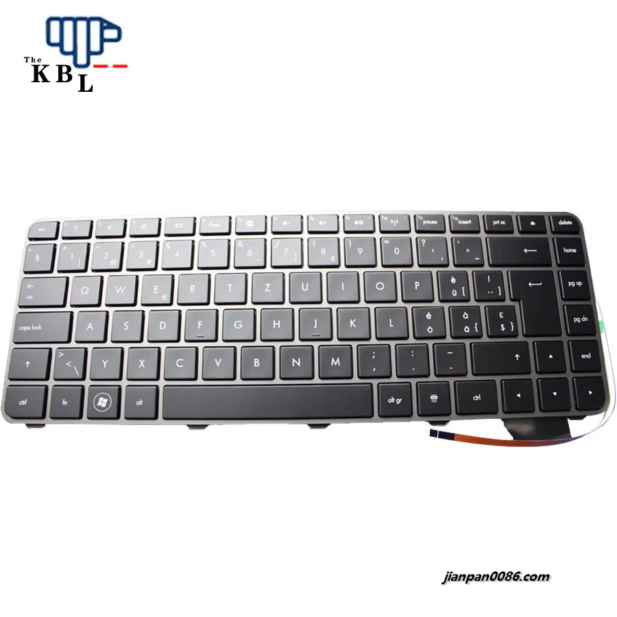 Picture of Original New Swiss Language For HP Envy 14 14T Backlit Laptop Keyboard 592871-041 592871-BG1 E68