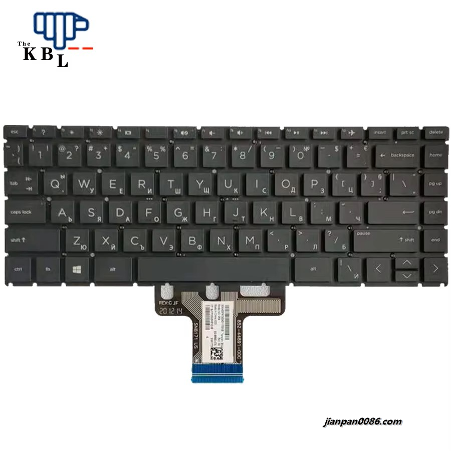 Picture of Original New Bulgaria Language For HP 14-CE 14-CC 14-CF 14-CR 14-DK (Little Enter Key) Black Laptop Keyboard SG-99560-X7A  SN61773 60P966