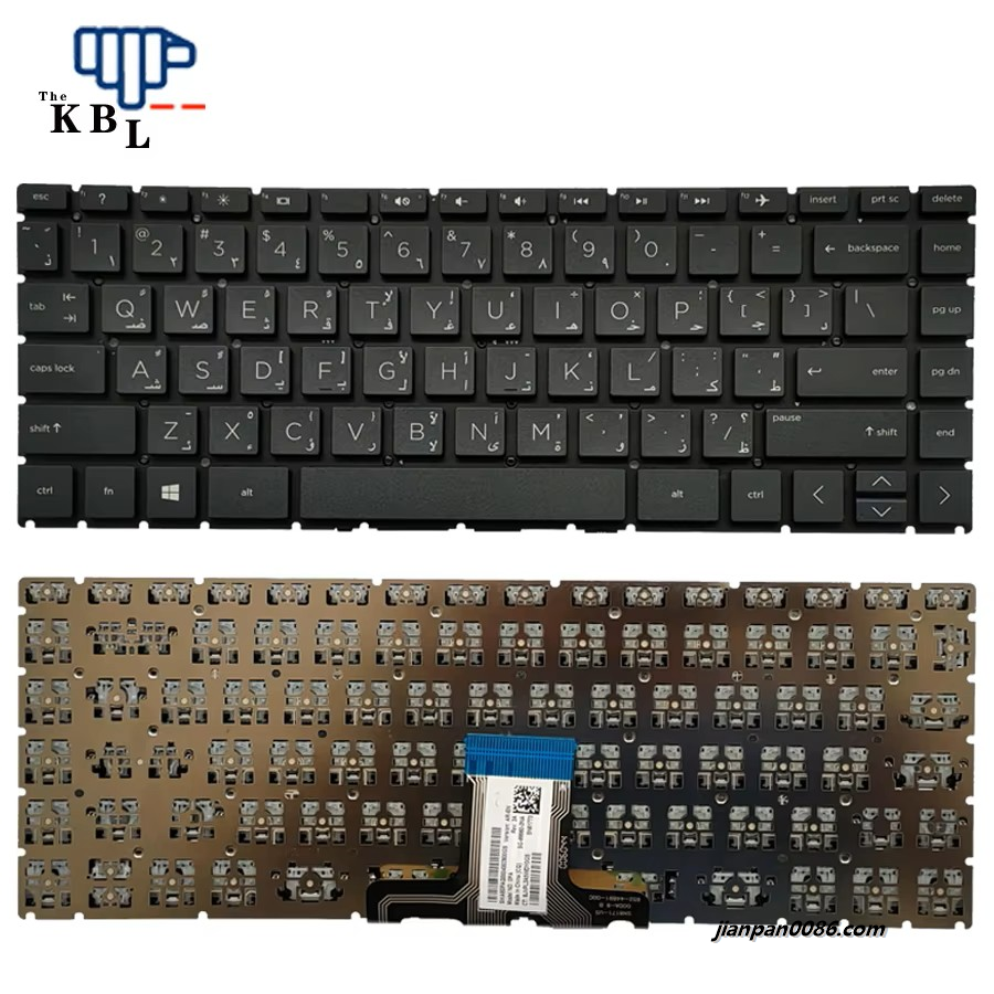 Picture of Original New Arabic Language For HP 14-CE 14-CC 14-CF 14-CR 14-DK (Little Enter Key) Black Laptop Keyboard SG-99560-3NA SN61773 66P9665E5