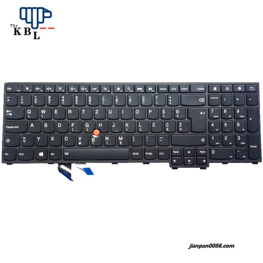 Picture of Oraginal New SA YU SL Language For Lenovo Thinkpad Yoga 15 Backlit Laptop Keyboard 00HN290 SN20E75363 PK1316V1A26 TDH865