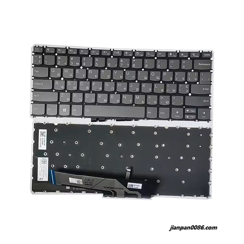 Picture of Original New Kazakhstan Language For Lenovo YOGA 13S G2 Grey Backlight Laptop Keyboard LXM20A93UAJ686 SN20Z37981 28PTDH9205