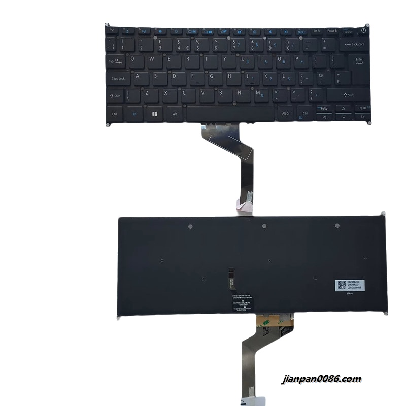 Picture of Oraginal New UK Language For Acer SWIFT 3 SF313-51 Backlit Laptop Keyboard 102-016M2LHA03 TDH2910
