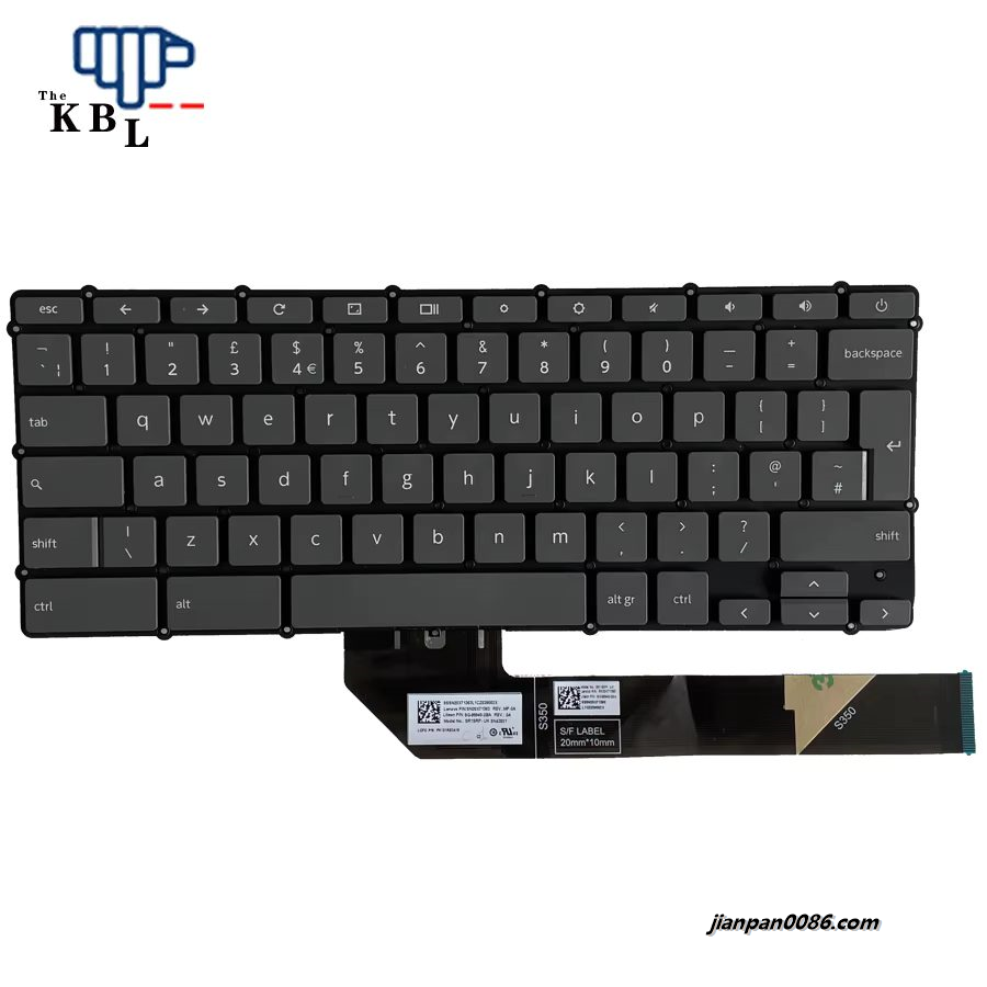 Picture of Original New UK Language For Lenovo Ideapad 3 CB-11 Grey Google Chrome Edition Laptop SG-99940-XUA 1PE336