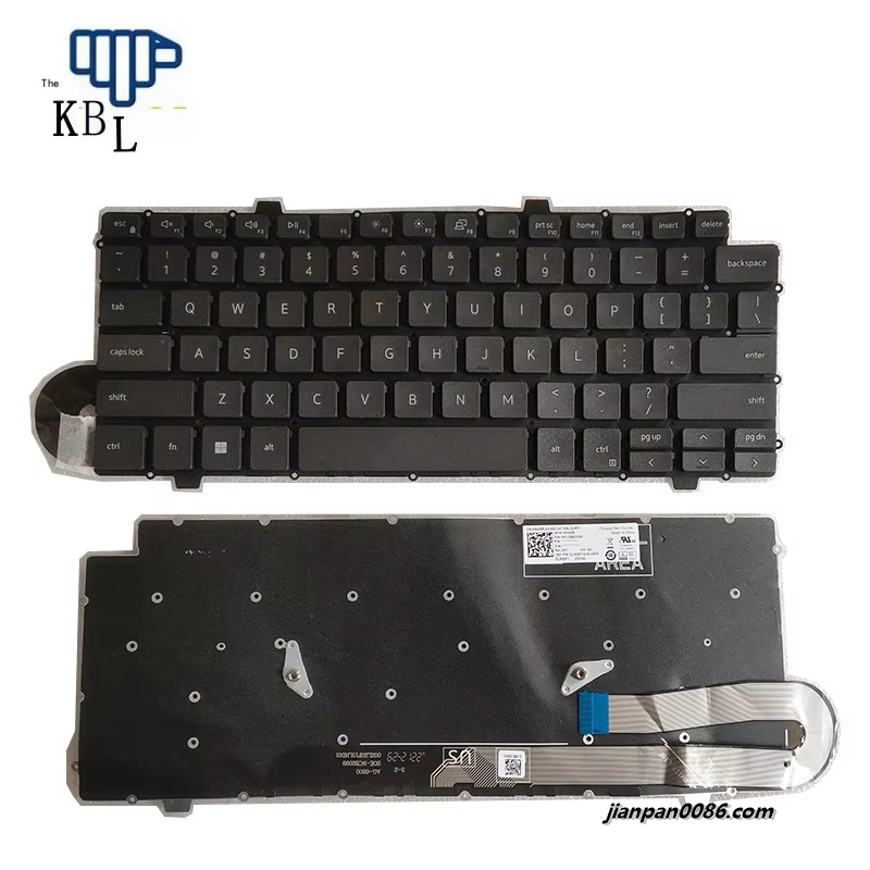 Picture of Original New US Language For Dell Latitude 3120 Nobacklit Black Laptop Keyboard PK138B2A00 0X425R DLM20F13US-698W 85PTDH8536
