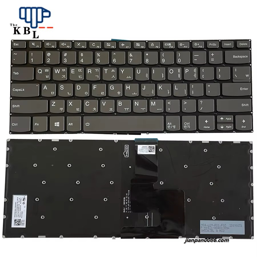 Picture of Original New Korea Language For Lenovo IdeaPad 330-14 Gray Laptop Keyboard PK131YM2B03 SG-86330-XRA SN7360BL