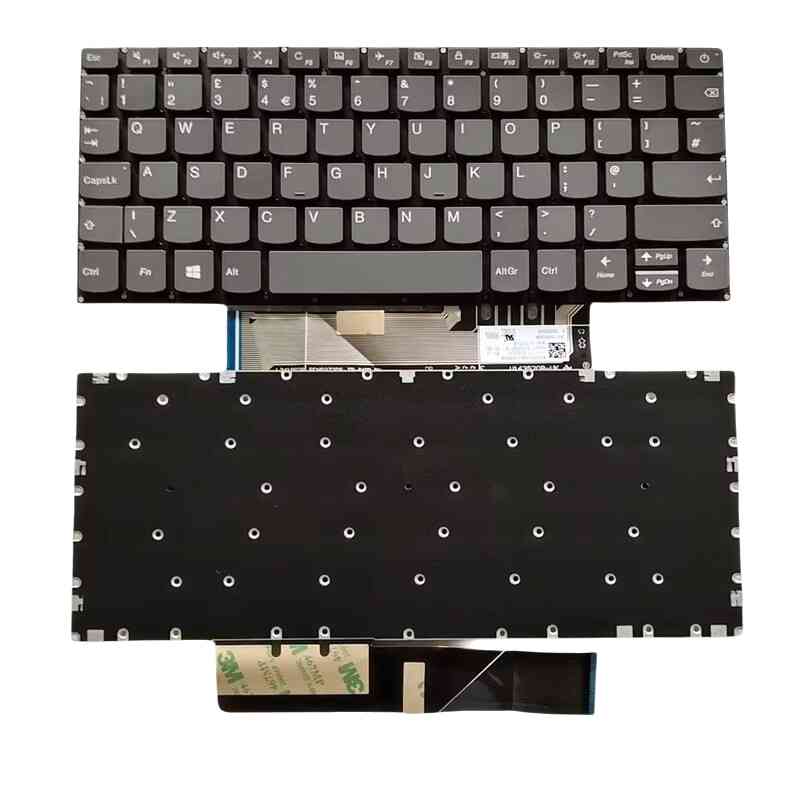 Picture of Original New UK Language For Lenovo Ideapad 120S-11 V163520BK1-UK SN20N25256 Grey noBacklight Laptop Keyboard 9PTDH8327