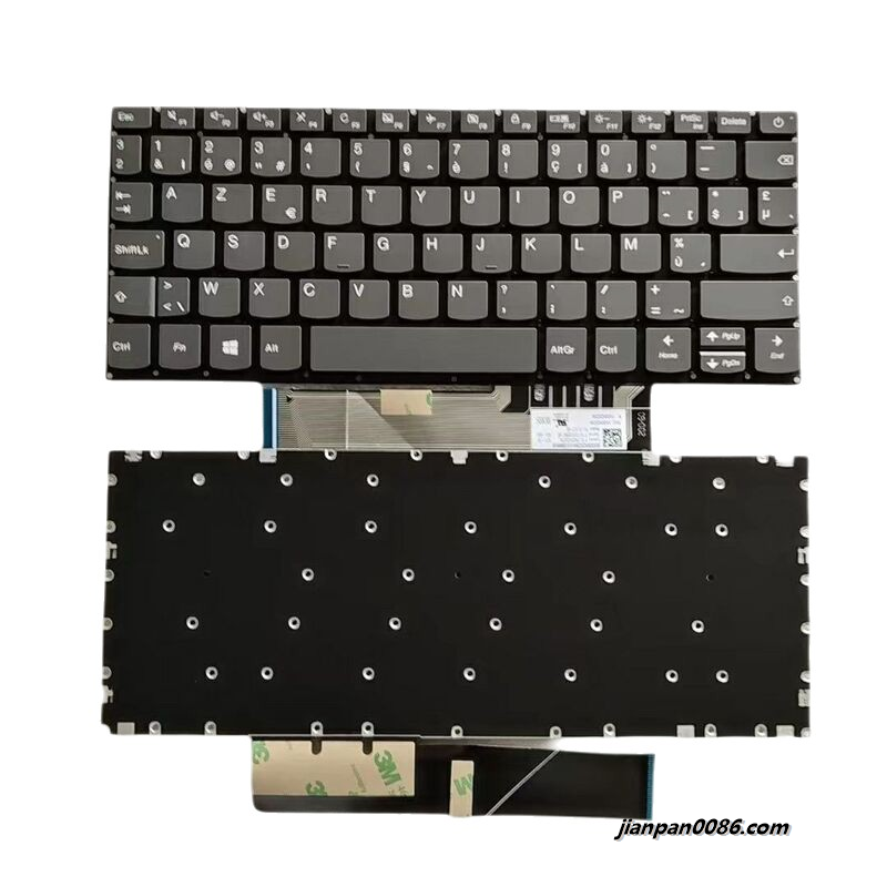 Picture of Original New Belgium  Language For Lenovo Ideapad 120S-11 Grey NoBacklight Laptop Keyboard V163520BK1-BE SN20N25236 12PTDH8328