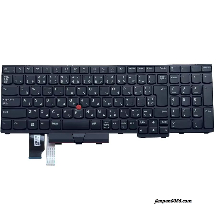 Picture of Oraginal New Japanese Language For Lenovo Thinkpad L15 Nobacklit Laptop Keyboard SG-A1500-2VA SN5396 PK131H62A35 A856