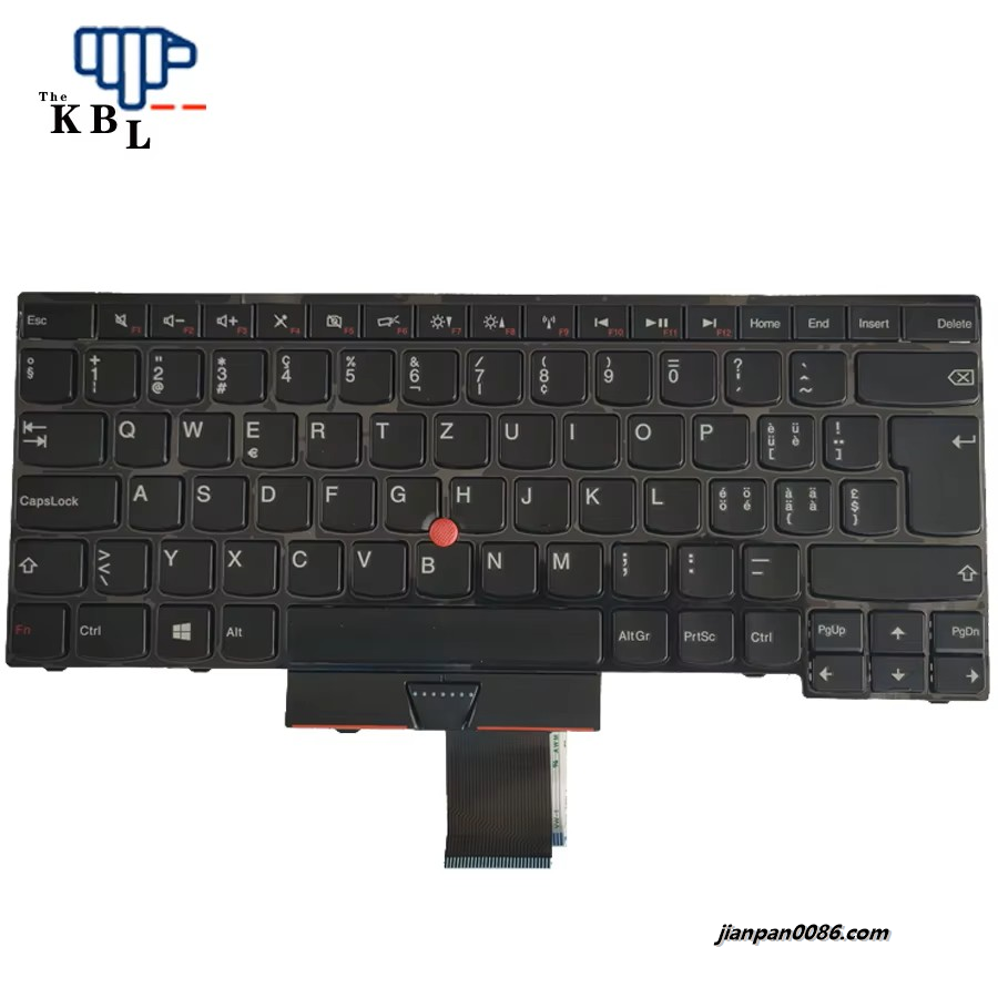 Picture of Original New Swiss Language For Lenovo Thinkpad E430 E430C E430S E330 Laptop Keyboard 04Y0217 E345