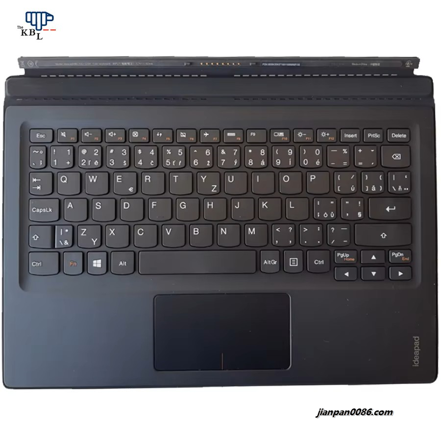 Picture of Original New Czech Language For Lenovo MIIX 700-12SK Black Tablet Keyboard SN20K0715511005BY8K TDH9593
