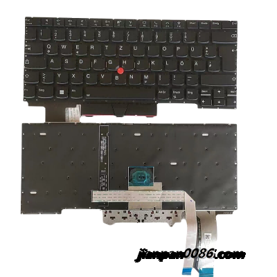Picture of Original GERMANY Layout For Lenovo Thinkpad E14 R14 S3 Gen2 Backlit Laptop Keyboard 2H-BC8GML70121  PK131HJ3B11 SN20W68444 TDH4786 18374 