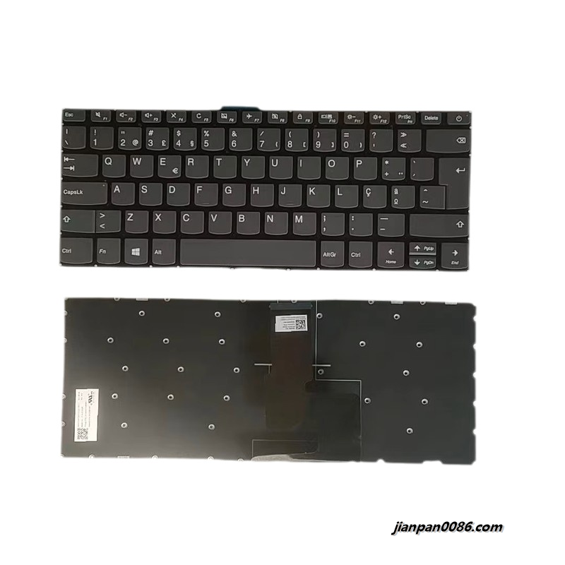 Picture of Original New PO Layout For Lenovo Ideapad 320-14 NoBacklit Grey Laptop Keyboard 2H-AAXPTW60911 SN20M61897 18740 11PTDH9576