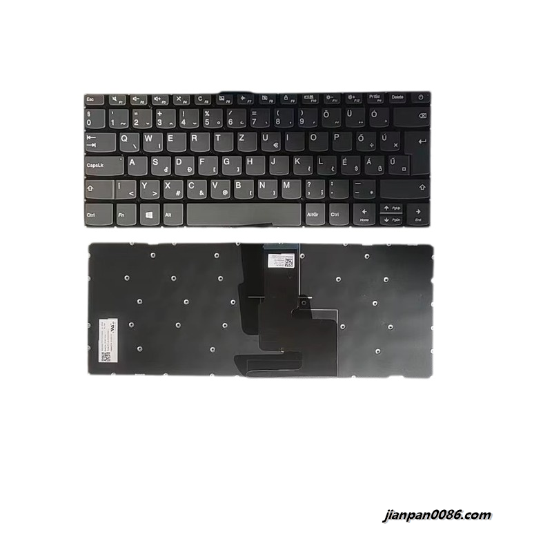 Picture of Original New Hungry Layout For Lenovo Ideapad 320-14 NoBacklit Grey Laptop Keyboard 2H-AAXHUW60911 SN20M61797 18741 24PTDH9577