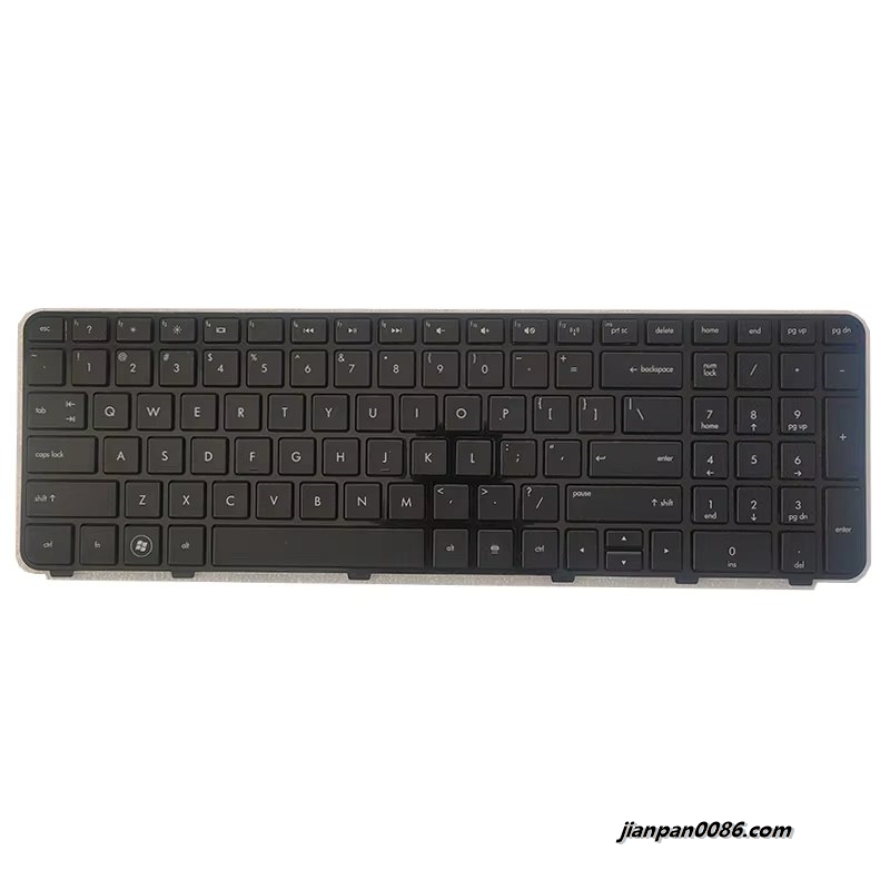 Picture of Original New US Layout For HP DV7-6000 Black Laptop Keyboard Original NSK-HWOUS P/N:634139-001 1PTDH4647