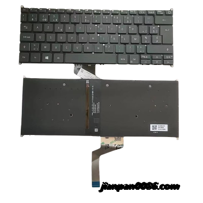 Picture of Original New BEL Layout For Acer SF314-57 Backlit Black Laptop Keyboard Acer S/N:NKI131317T 18939 TDH9458