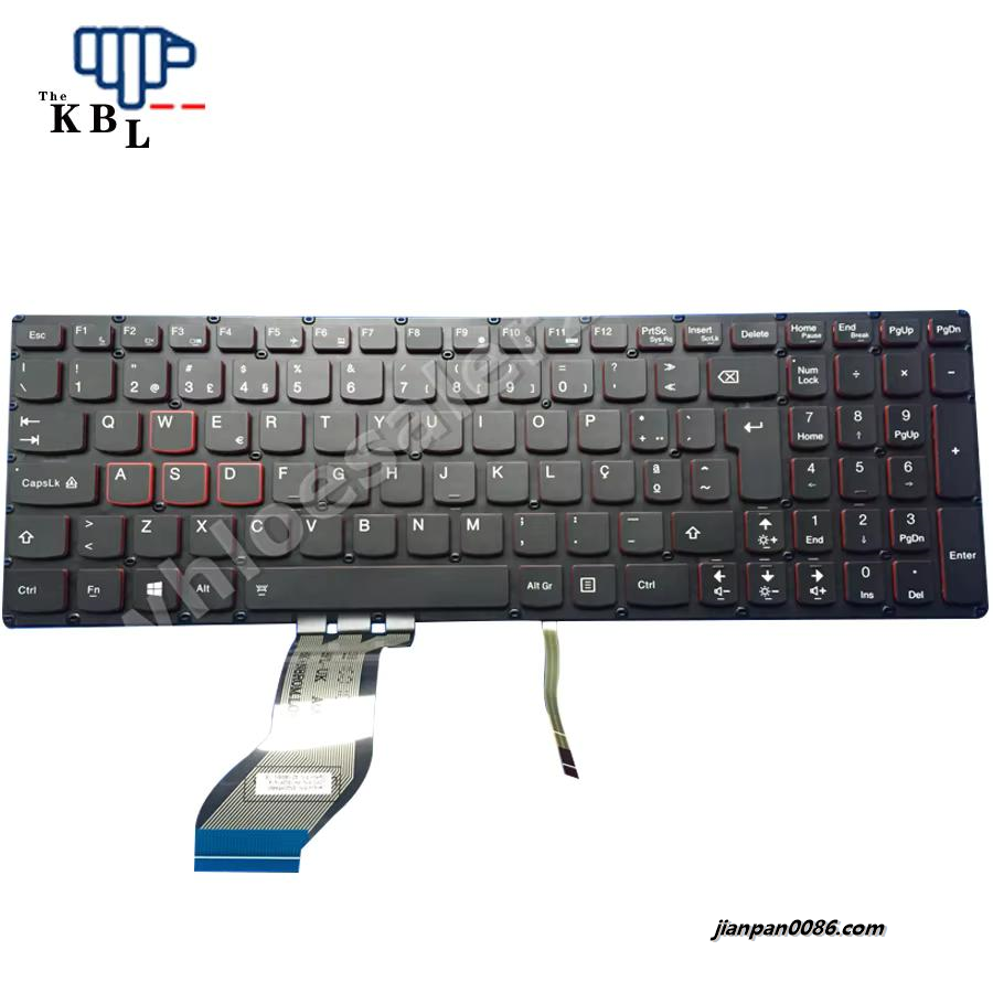 Picture of Original New PO PT PA Language For Lenovo IdeaPad Y700 Y700-15ISK Y700-17ISK Laptop Keyboard PK130ZF1A14