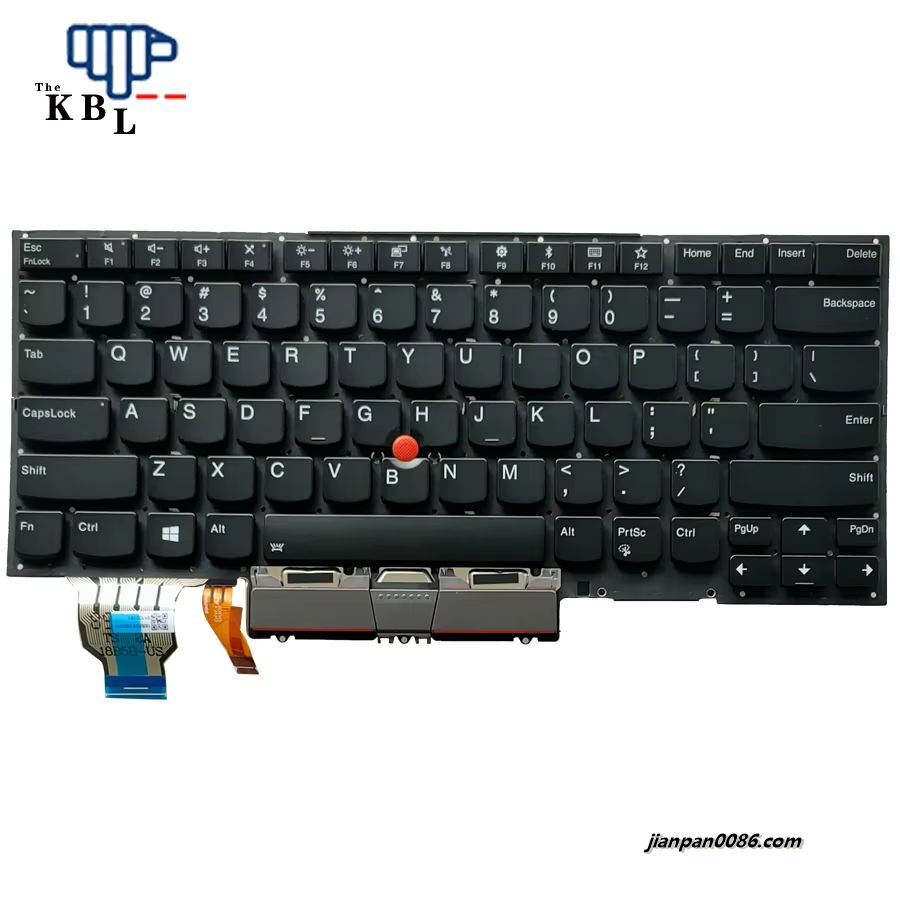 Picture of Oraginal New US Language For Lenovo Thinkpad X1 Carbon 8th Gen 2020 Backlit Black Laptop Keyboard PK131AF1B00 CS13-RT-84 X9232