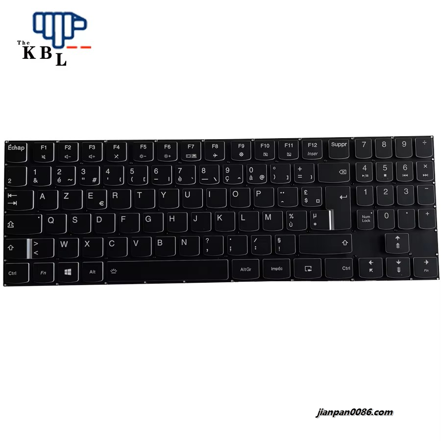 Picture of Oraginal New French Language For Lenovo Legion Y520 Y720 Backlit Black Laptop Keyboard PK1317L3A18  V160420JK1-FR SN20Q73373  10PTDH5498