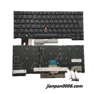 Picture of Genuine New Bulgaria BG Layout For Lenovo Thinkpad E480 T480S L480 T490 E490 T495 L380 L390 Yoga L490 P43s Backlight Laptop Keyboard Original SG-A2430-27A 36P14056 With Point Stick