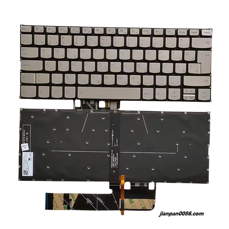 Picture of Original SA SL YU Layout For Lenovo Yoga 530-14 530-14IKB Backlit Laptop Keyboard V172320DK1-SV PK131FH2E15 16802 48PTDH5364