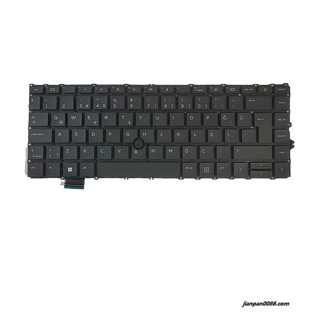 Picture of Original New Turkey Language For HP 450 G7 Black NOBacklight Laptop Keyboard SG-2130-28A 1PA564 19425