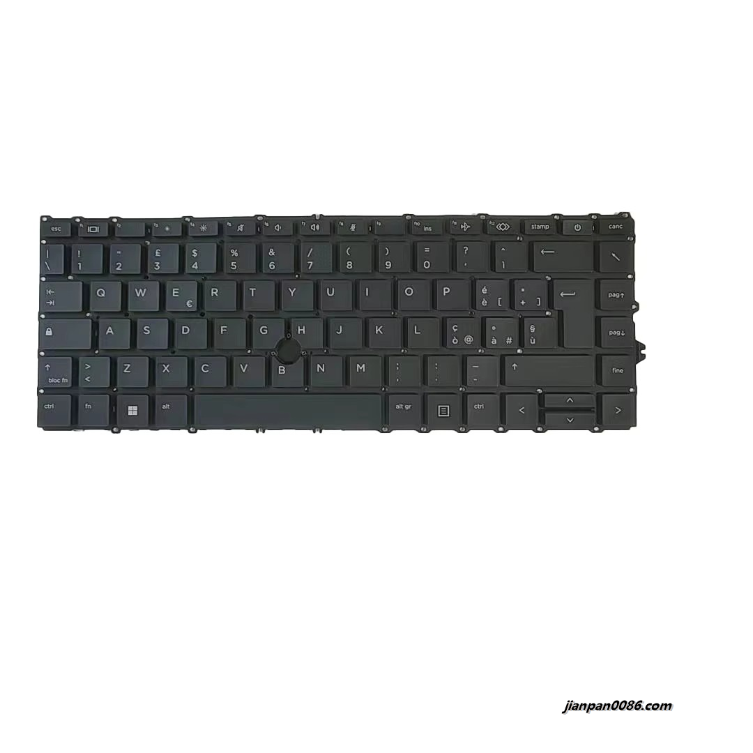 Picture of Original New Italian Language For HP 450 G7 Black NOBacklight Laptop Keyboard SG-2130-2IA 1PA564 19426