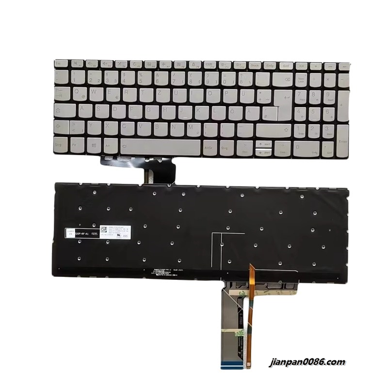 Picture of Original New Germany Layout For Lenovo C740-15 Laptop Backlight Keyboard V171020FK1-GR PK131FH2C20 SN20U15774 16822 112PTDH4948