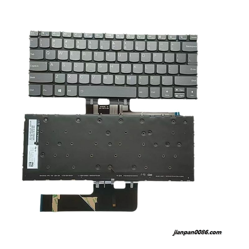 Picture of Original New US Language For Lenvov THINKBOOK 13S Gray Backlight Laptop Keyboard SG-A2000-XUA SN4391BL C009