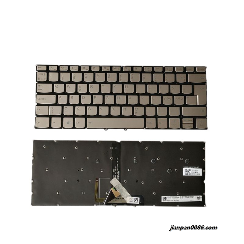 Picture of Original New NE Norway Layout For Lenovo C930 Gold Laptop Keyboard PK131ED3C17PN:LCM18M26DNJ6862 TDH8606 