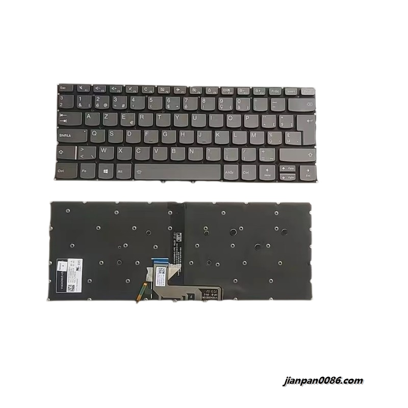 Picture of Original New Belgium Language For Lenovo Yoga 940-13 Grey Backlight Laptop Keyboard PK131ED1A22  V163420DK1-BE 16726 