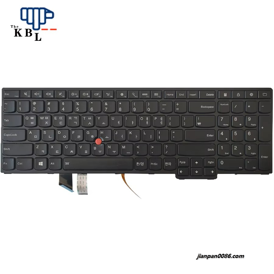 Picture of Original New Korean Language For Lenovo Thinkpad Yoga 15 Backlit Laptop Keyboard MP-14A93K0J698 9PE107