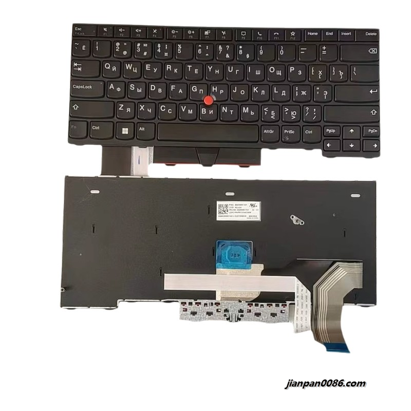 Picture of Original Russian Layout For Lenovo Thinkpad L14 NoBacklit Laptop Keyboard Original PK131H42A06 SN5395Z TDH5234 SG-A1400-XAA  A816