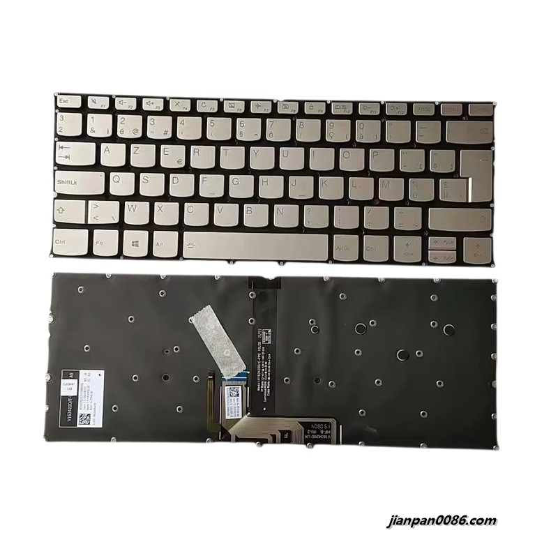 Picture of Original New Belgium Layout For Lenovo Yoga 940-14 Backlit Laptop Keyboard 16968 V163420EK1-BE PK131ED1C22 65PTDH8234