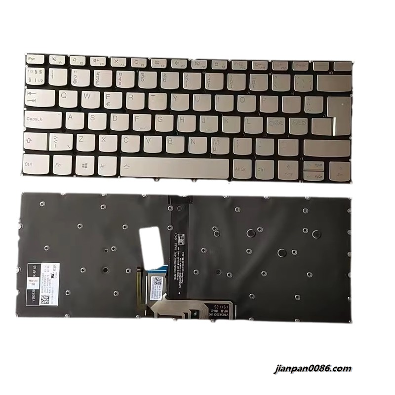 Picture of Original New NE NorthEurope Layout For Lenovo Yoga 940-14 Backlit Laptop Keyboard 16966 V163420EK1-NE PK131ED1C17 53PTDH8232