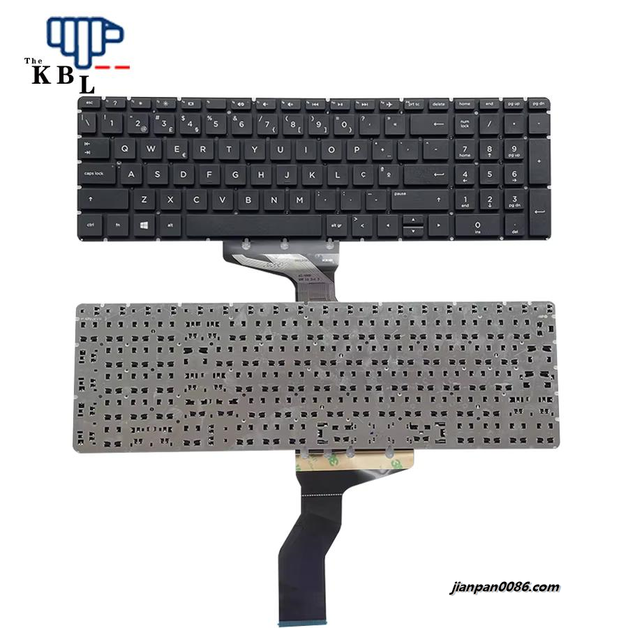 Picture of Original New Portugal Language For HP Pavilion 15-BS 15-BW 15-CC Black Laptop Keyboard PK132044A16 PN2B-AB325C211 6PE641
