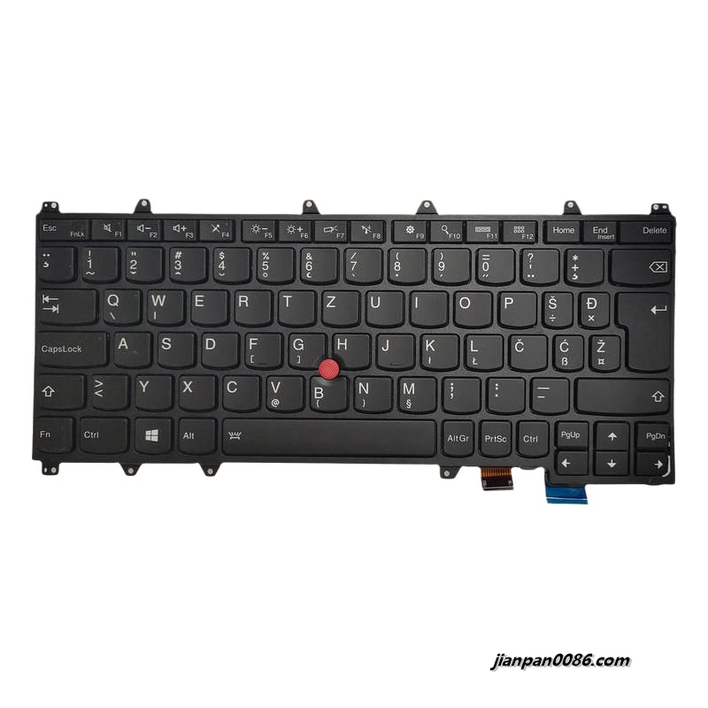 Picture of Original New SA SL YU Language For Lenovo Thinkpad Yoga 260 Backlit Laptop Keyboard PK131EY1A26 TDH831
