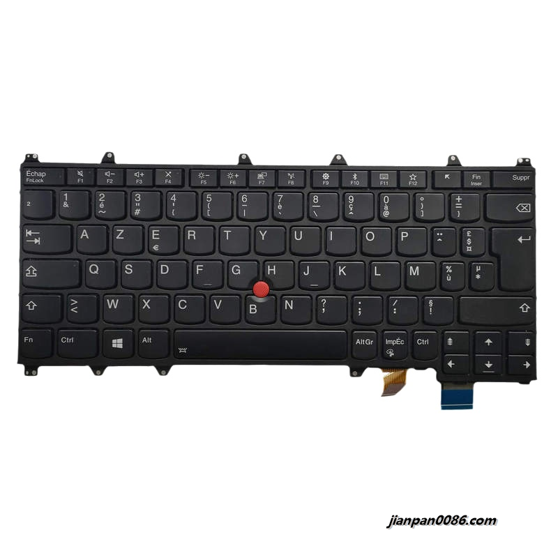 Picture of Original New French Language For Lenovo Thinkpad Yoga 260 Backlit Laptop Keyboard PK131SK1A18 01AV686 TDH1420