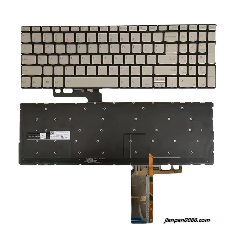 Picture of Original New US Layout For Lenovo C740-15 Laptop Backlight Keyboard V171020FS1-US PK131FH2C00 TDH5423