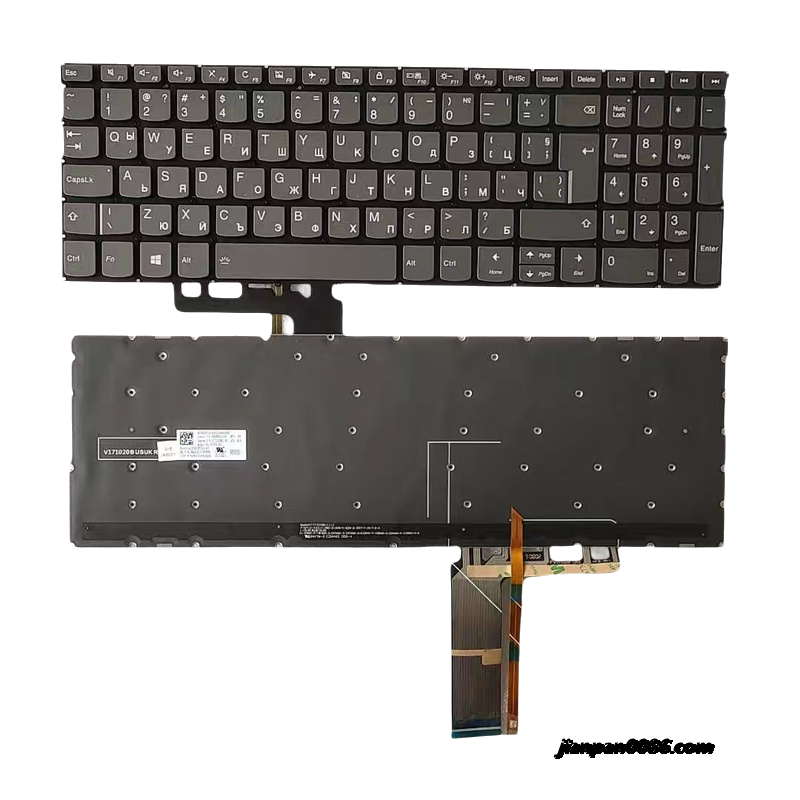 Picture of Original New BG Layout For Lenovo C740-15 Laptop Grey Backlight Keyboard V171020BK1-BG PK131FH2A26 16818 74PTDH5412