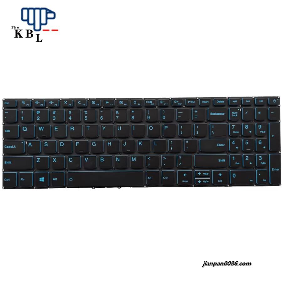 Picture of Oraginal New For Lenovo IdeaPad 320-15 US Language Backlit  Laptop Keyboard (Blue KEY) SN20T04683 SN20T04733 PK131B42B00 111PE564
