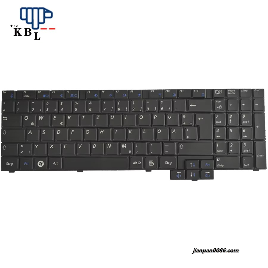 Picture of Oraginal New Germany Language For Samsung R528 R517 R523 R540 R525 RV508 R530 R620 Laptop Keyboard SECS/N:CNBA590252530CBIL99C50974 TDH618