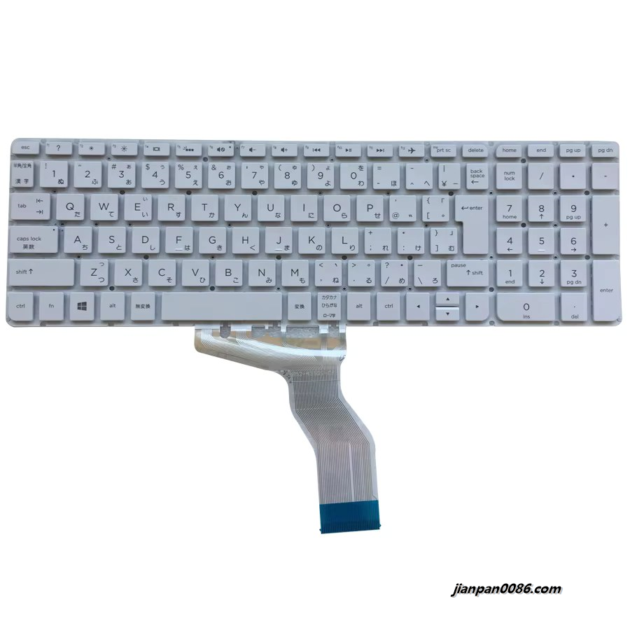 Picture of Original New Japanese Language For HP Pavilion 15-BS 15-AB 15-CC White Backlight Laptop SG-84750-2VA SN6143BL7 80P11013