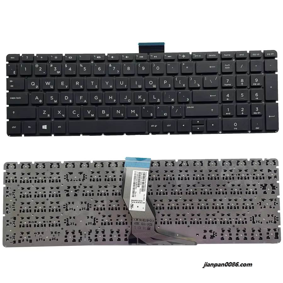 Picture of Original New Russian Language For HP Pavilion 15-BS 15-BW 15-CC Black  Laptop Keyboard PK132041E05 28PE642