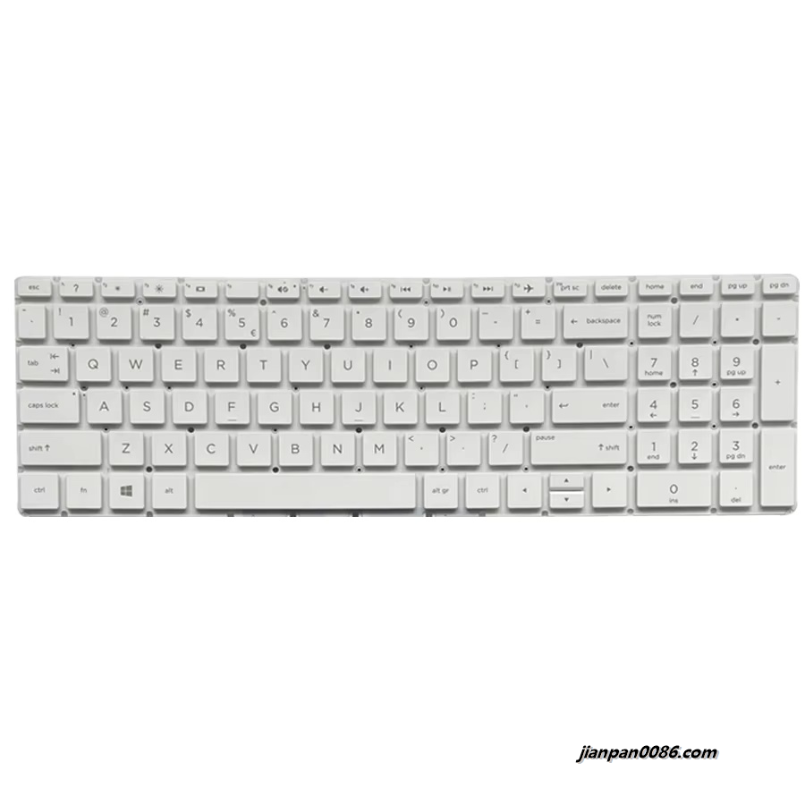 Picture of Original New US Language For HP Pavilion 15-BS 15-BW 15-CC White Laptop Keyboard PK132043C01 HPM16M63U4-6981  35PE640