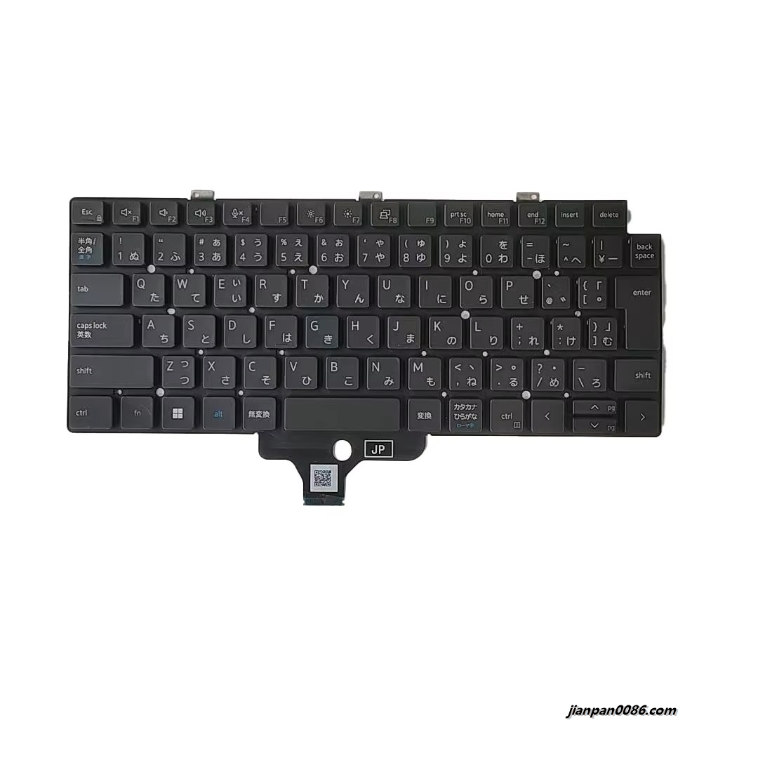 Picture of Original New Japanese Language For Dell Latitude 7320 Black NOBacklight Laptop Keyboard SG-B2740-2VA 1PA531 19163