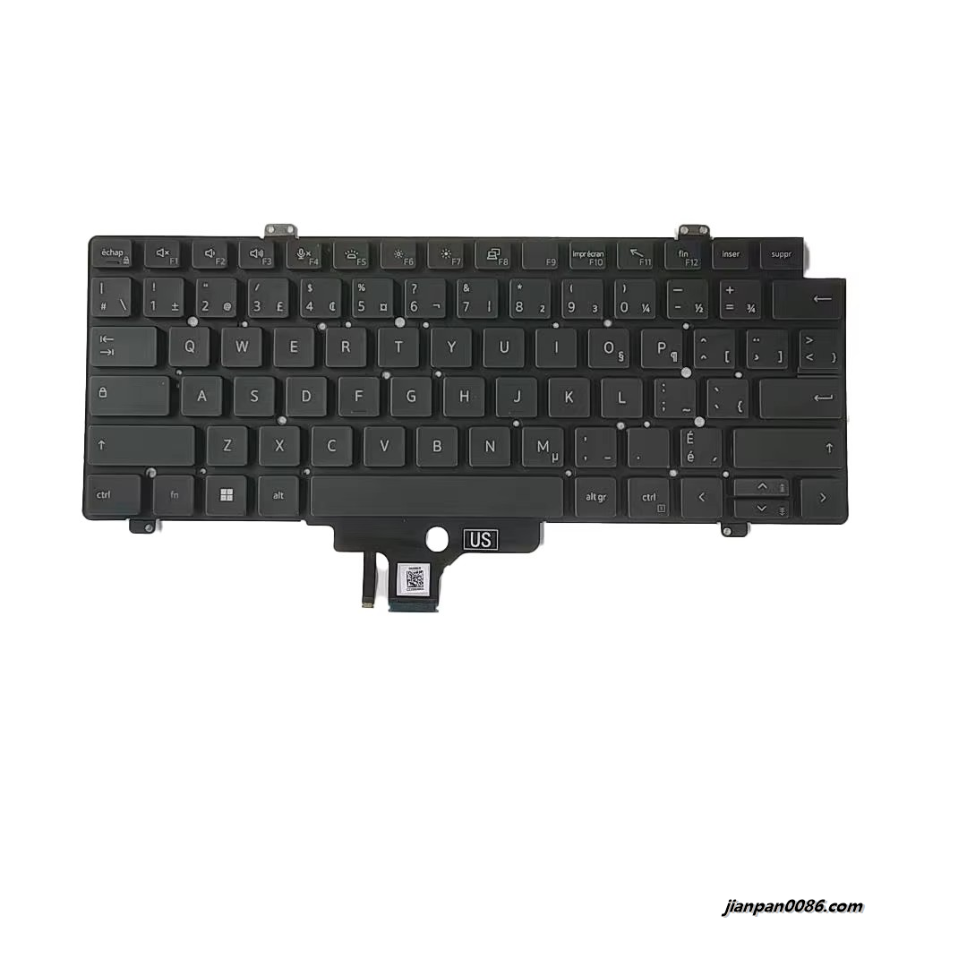 Picture of Oraginal New CK Canada Language For Dell Latitude 7420 Black Backlight Laptop Keyboard SG-B2730-X3A 19232 PK130IW3B10 0MWDK9 SN2006BZ 