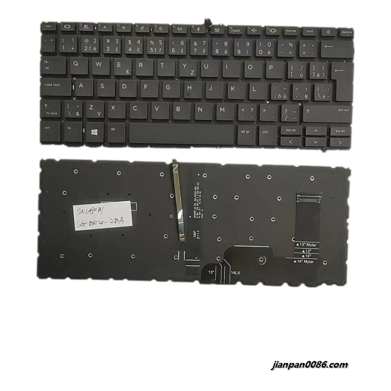 Picture of Original New Czech Language For HP 840 G9 Backlight Laptop Keyboard SG-B1020-59A SN1A90B1 TDH9303